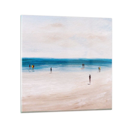Obraz na skle - Přirozená potřeba - 30x30 cm