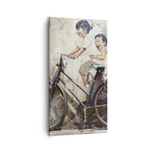 Obraz na plátně - Pravda nebo klam? - 55x100 cm