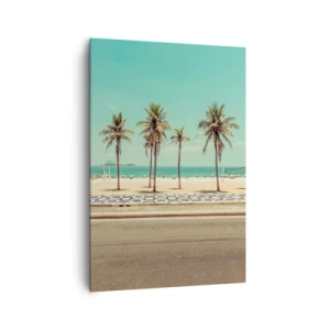 Obraz na plátně - Hlídání pláže - 70x100 cm