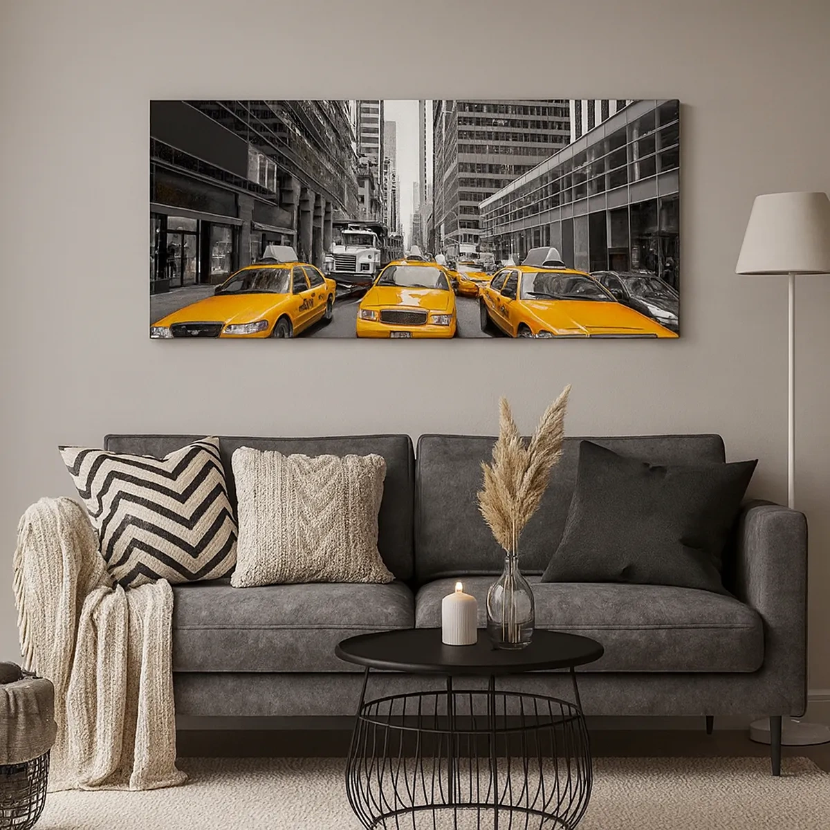 Obraz na plátně - To my barvíme město - 30x30 cm