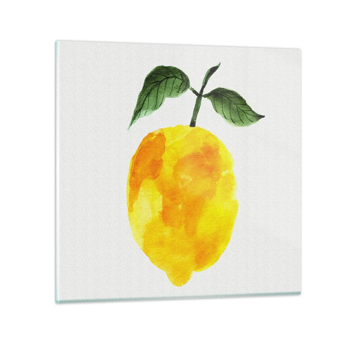 Obraz na skle - Jak poznat chuť slunce - 40x40 cm