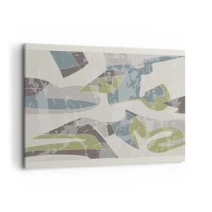 Obraz na plátně - Kompozice za sklem - 100x70 cm