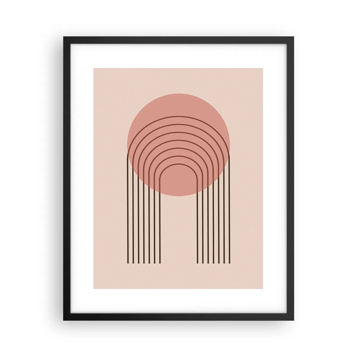 Plakát v černém rámu - Neodolatelná přitažlivost - 40x50 cm