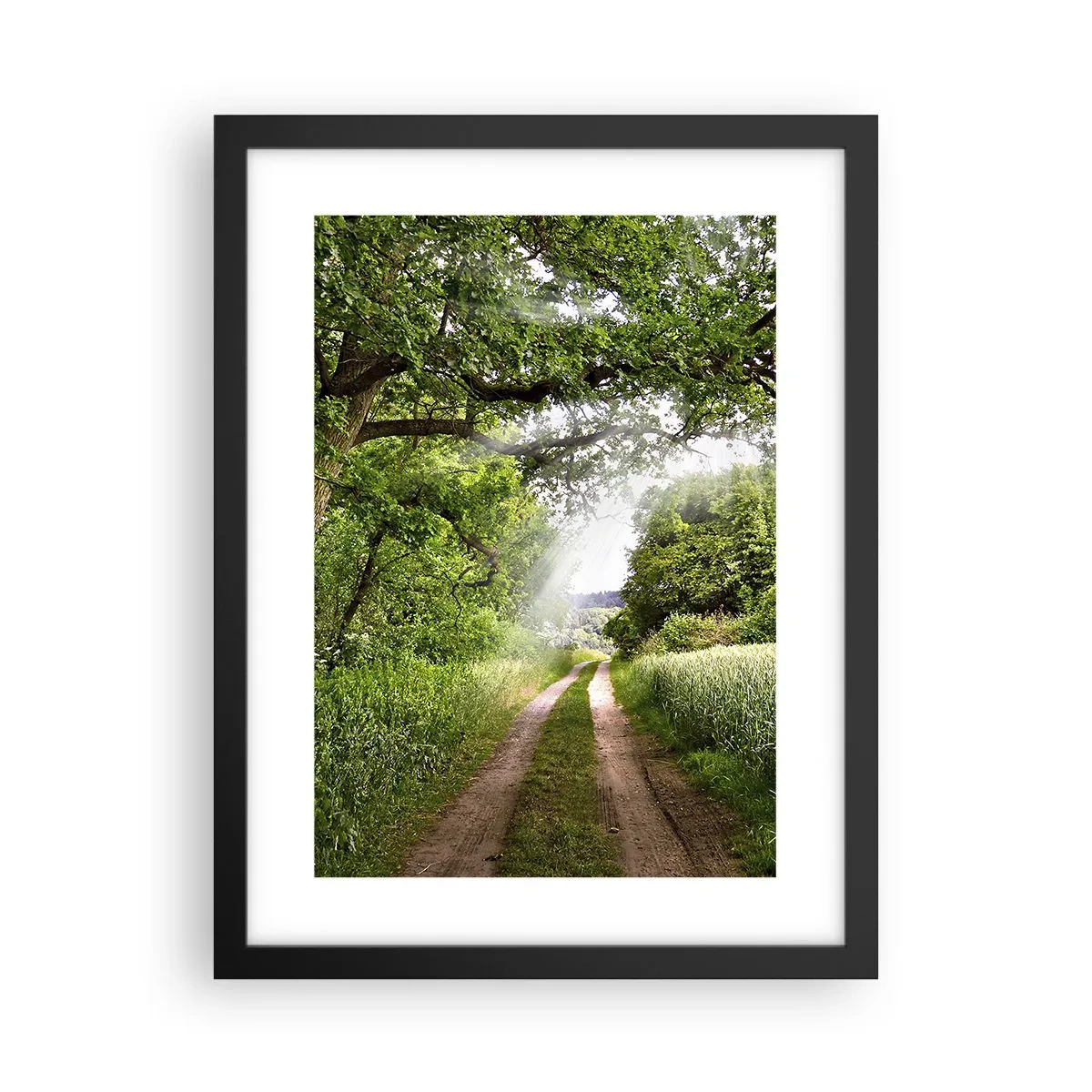 Plakát v černém rámu - Et in Arcadia ego - 30x40 cm