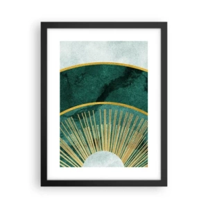 Plakát v černém rámu - Jiná sluneční soustava - 30x40 cm