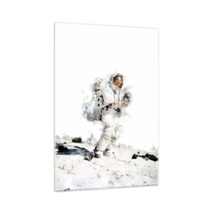 Obraz na skle - Posel Země - 70x100 cm