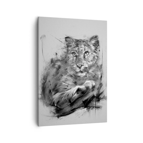 Obraz na plátně - Ano, pozorně poslouchám - 50x70 cm