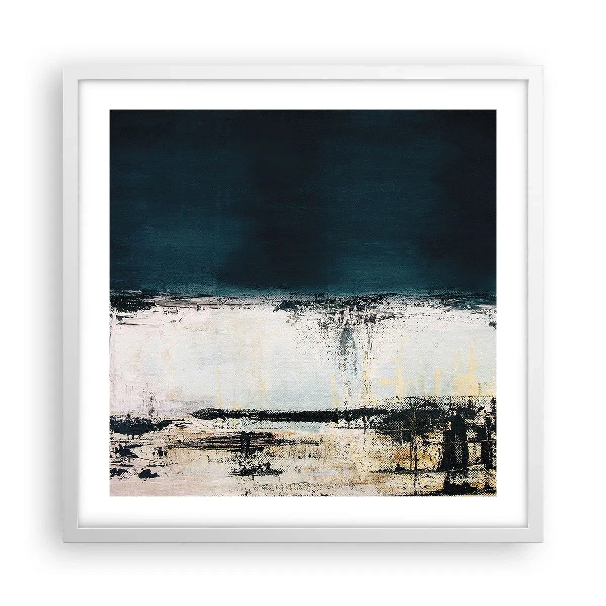 Plakát v bílém rámu - Horizontální kompozice - 50x50 cm