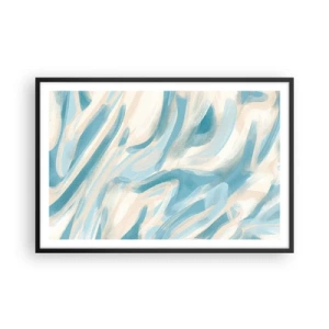 Plakát v černém rámu - Jarní závany - 91x61 cm