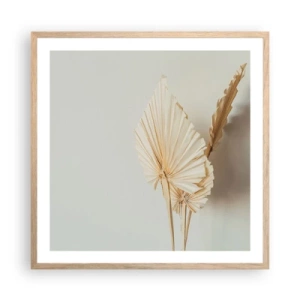 Plakát v rámu světlý dub - Když potřebuješ útěchu - 60x60 cm