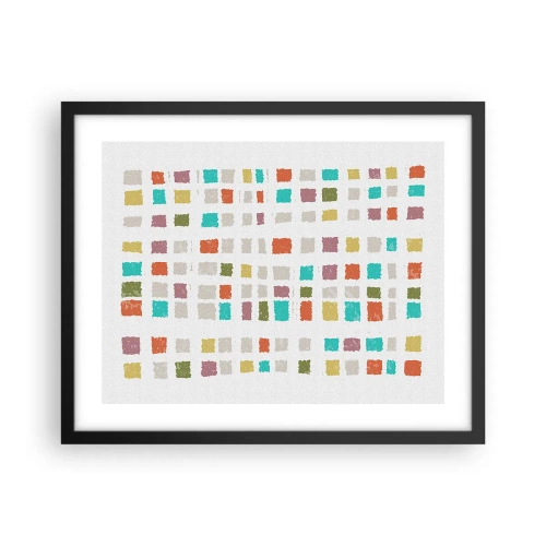 Plakát v černém rámu - Neznámá hra - 50x40 cm