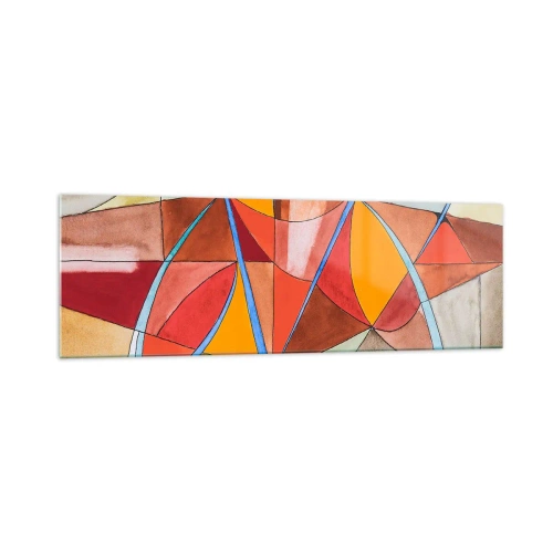 Obraz na skle - Kolotoč, kolotoč snů - 160x50 cm