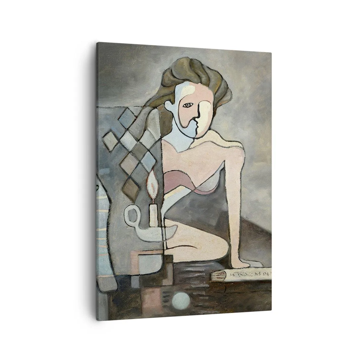 Obraz na plátně - Mozaika ducha a hmoty - 50x70 cm
