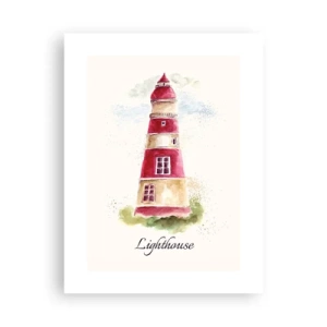 Plakát - Tady je vždy počasí - 30x40 cm