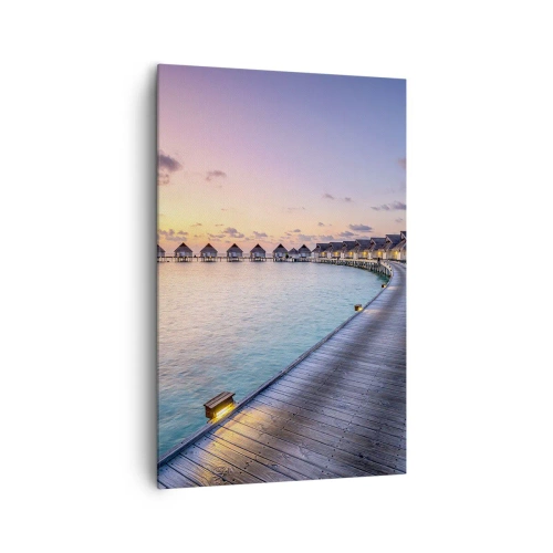 Obraz na plátně - Prázdniny - návrat k pramenům - 80x120 cm