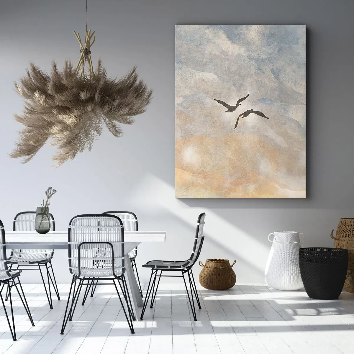 Obraz na plátně - Nebeský tanec - 50x70 cm