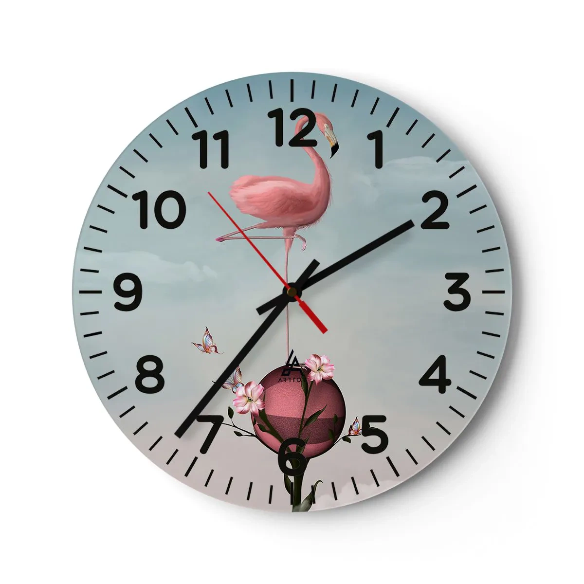 Nástěnné hodiny - Basketbalová alegorie - 30x30 cm