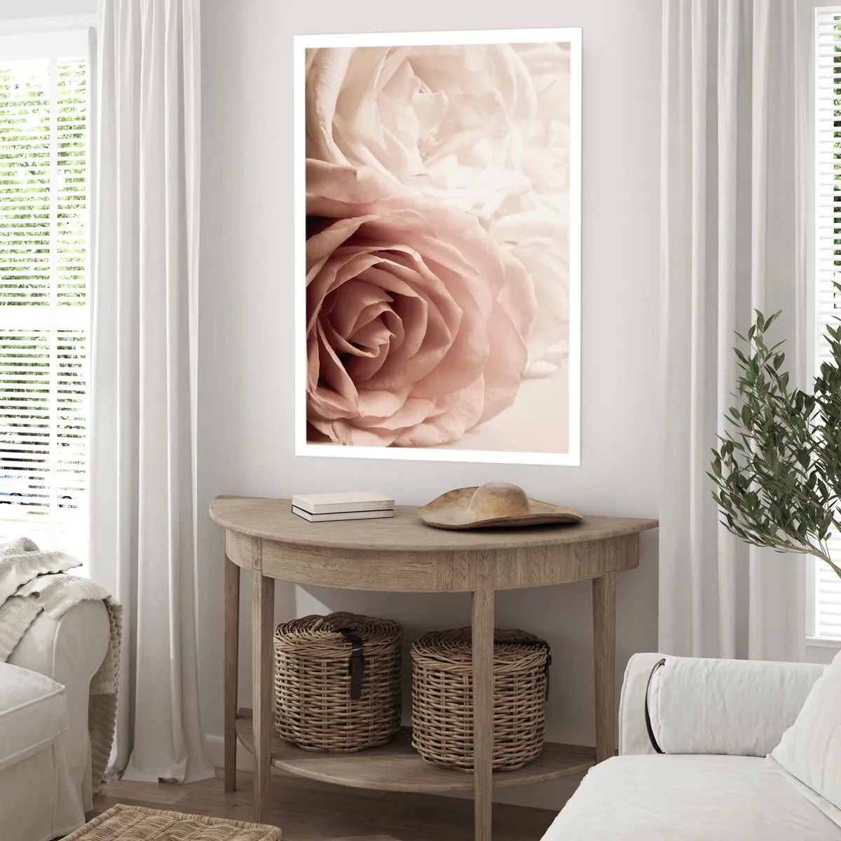 Plakát - V srdci růže - 70x100 cm