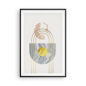 Plakát v černém rámu - Jas a zářivost - 61x91 cm