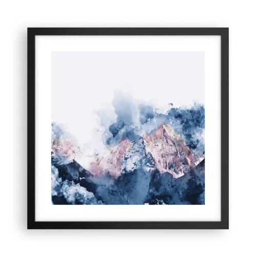 Plakát v černém rámu - To jsou vrcholy! - 40x40 cm