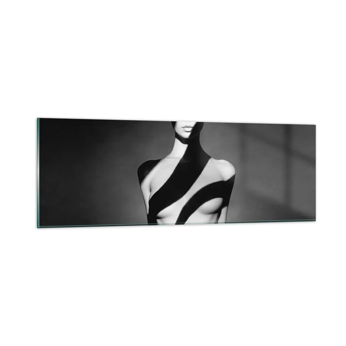 Obraz na skle - V záři i ve stínu - 90x30 cm