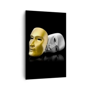 Obraz na plátně - Život je divadlo - 80x120 cm