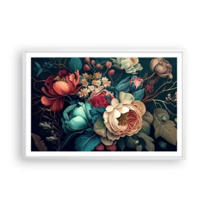 Plakát v bílém rámu - Půvab 19. století - 91x61 cm