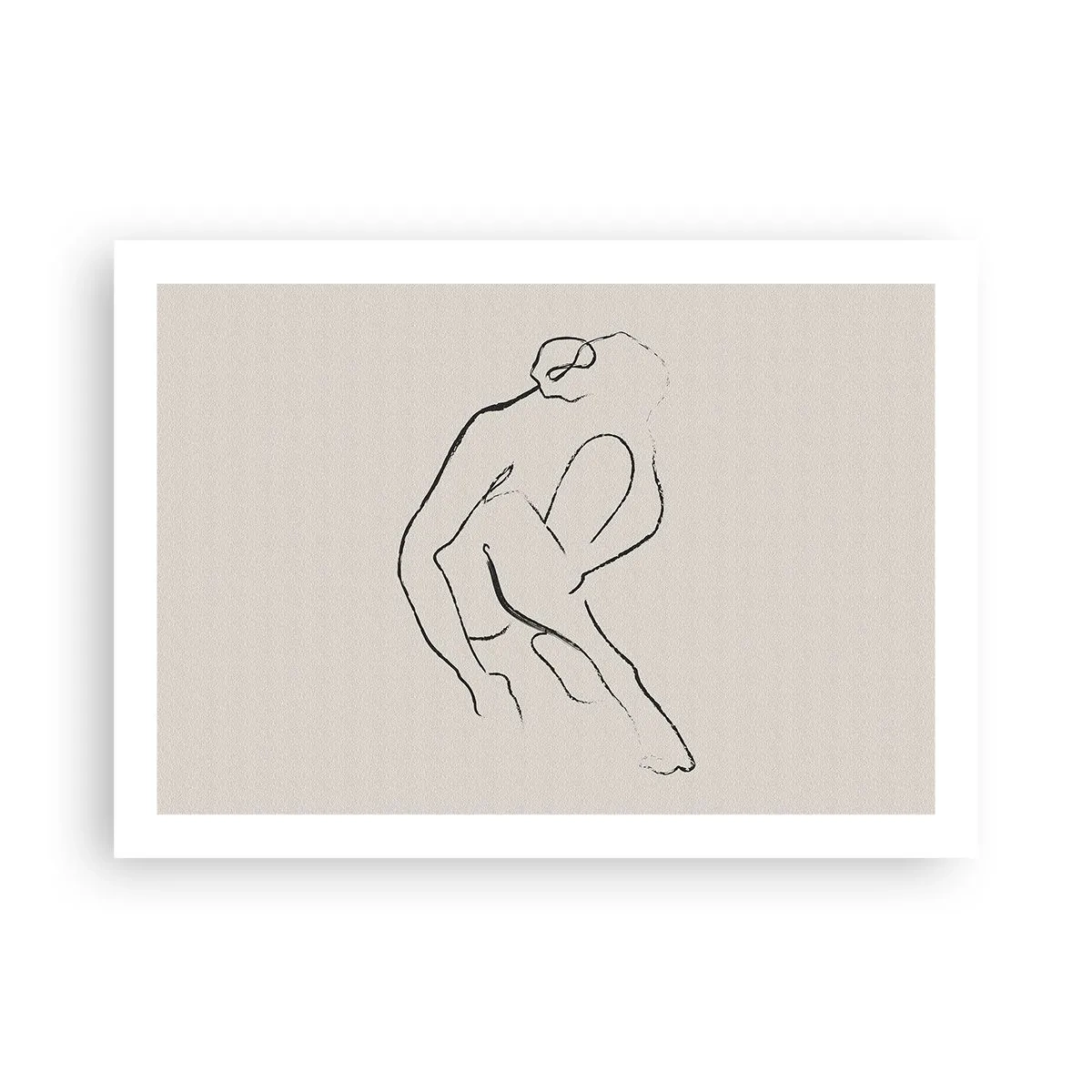 Plakát - Intimní skica - 70x50 cm