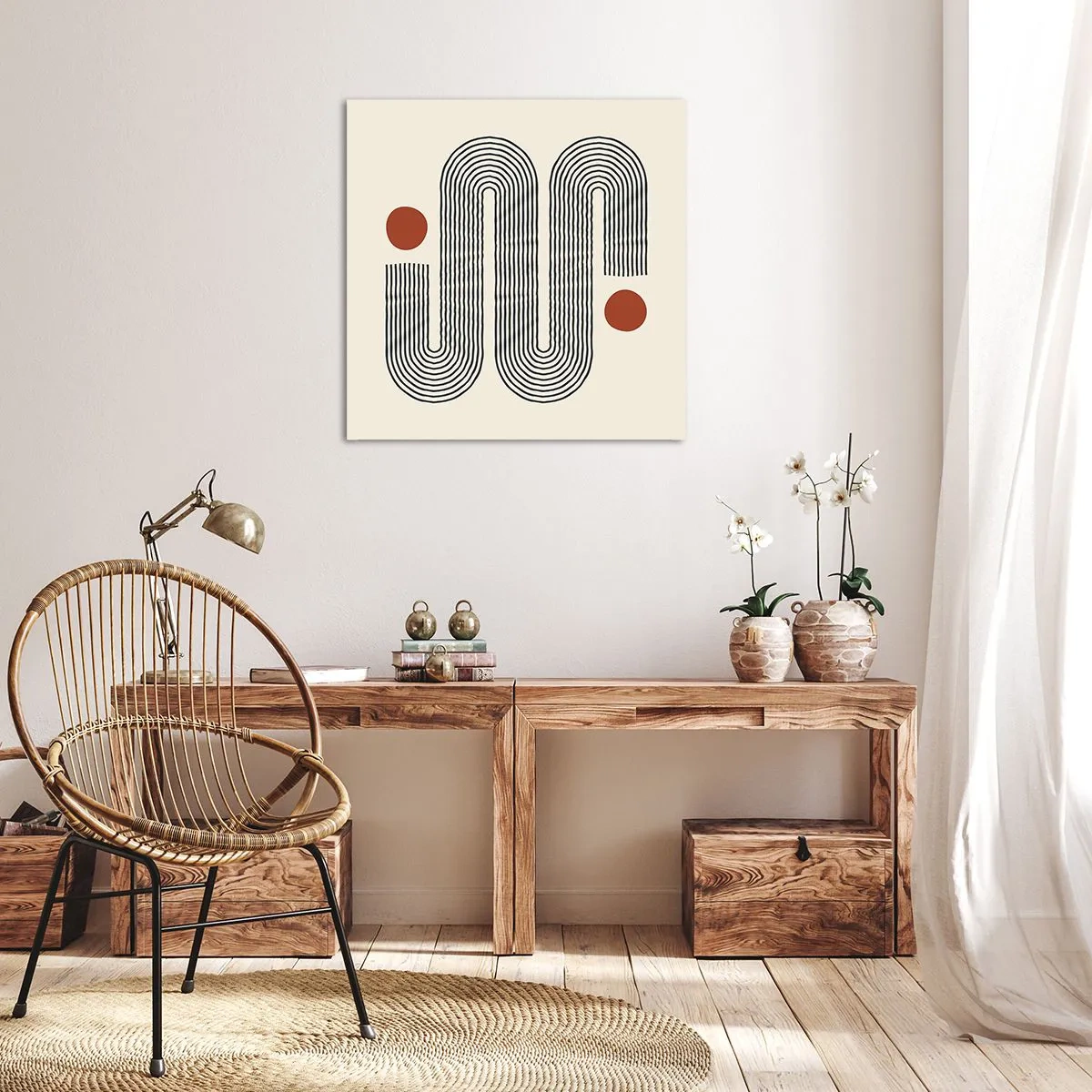 Obraz na plátně - Od začátku do konce - 60x60 cm