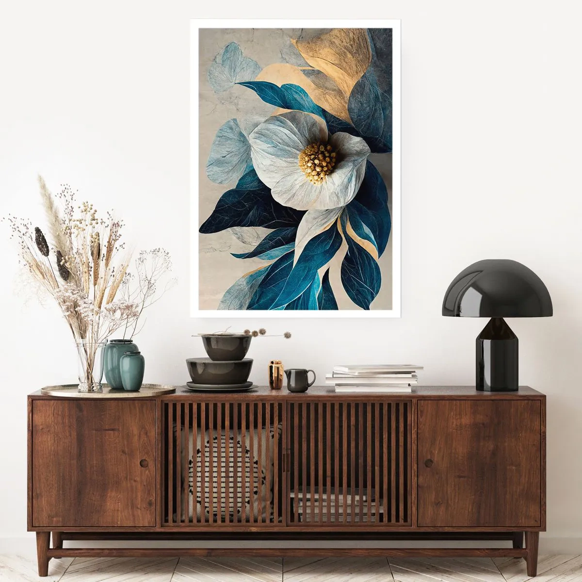 Plakát - Zlaté srdce - 70x100 cm