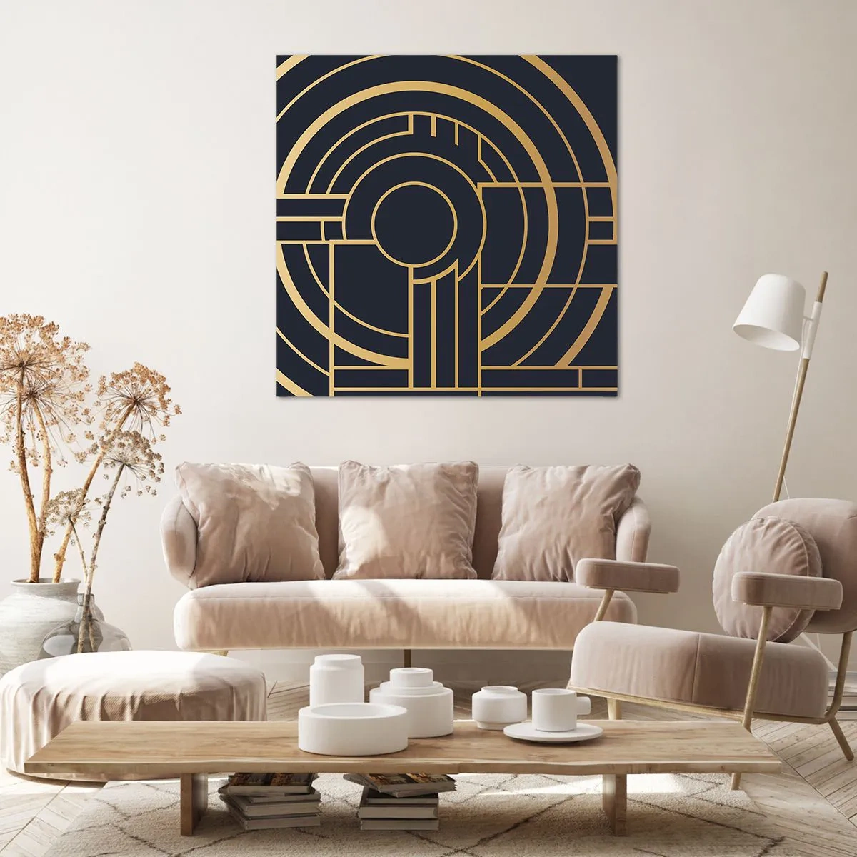 Obraz na plátně - Obraty události - 70x70 cm