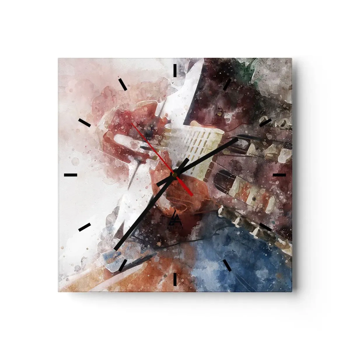 Nástěnné hodiny - Co si o tom myslíš? - 30x30 cm