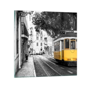 Obraz na skle - Fado v pozadí - 70x70 cm