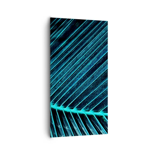 Obraz na plátně - Textura zeleně - 65x120 cm