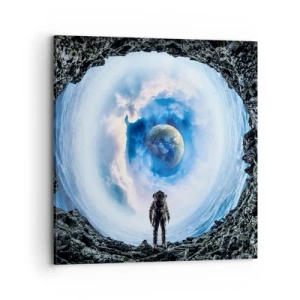 Obraz na plátně - Už blízko domova - 70x70 cm