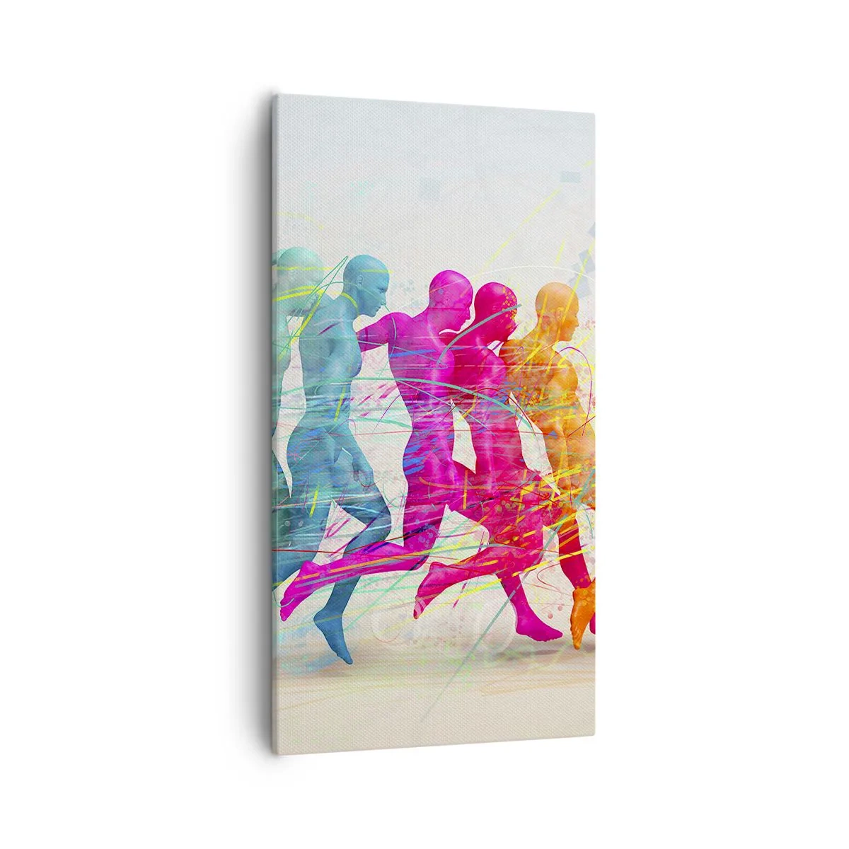 Obraz na plátně - Harmonie pohybu - 55x100 cm