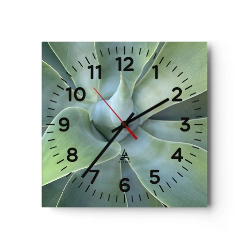 Nástěnné hodiny - Zrození zeleně - 30x30 cm