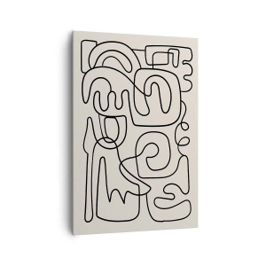 Obraz na plátně - Podle stopy - 70x100 cm