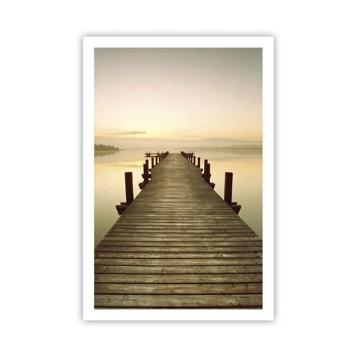 Plakát - Rozbřesk, svítání, světlo - 61x91 cm