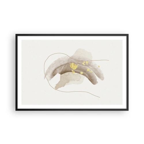 Plakát v černém rámu - Vesmírná bytost - 91x61 cm