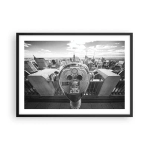 Plakát v černém rámu - Město nad městy - 70x50 cm