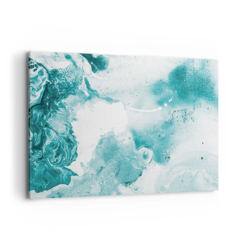 Obraz na plátně - Povodí modré - 120x80 cm