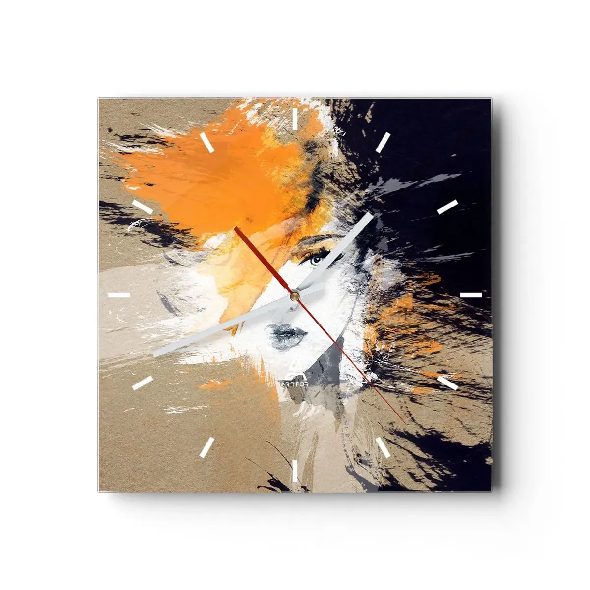 Nástěnné hodiny - A je světlo - 30x30 cm