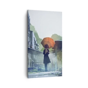 Obraz na plátně - Oživující déšť - 45x80 cm
