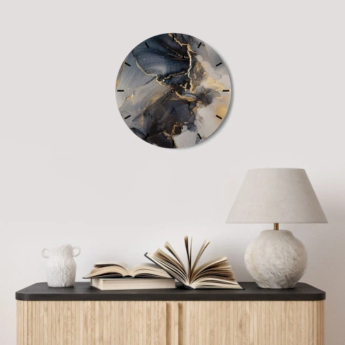Nástěnné hodiny - Život kamene - 40x40 cm