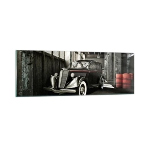 Obraz na skle - Nepomíjející elegance 30. let - 90x30 cm