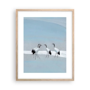 Plakát v rámu světlý dub - Po horkém dni - 40x50 cm