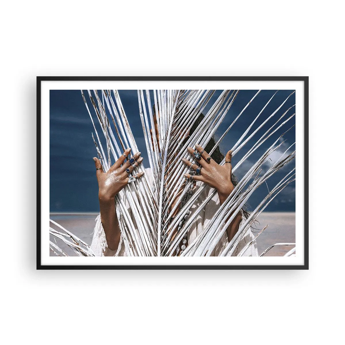 Plakát v černém rámu - Šamanová holka? - 100x70 cm