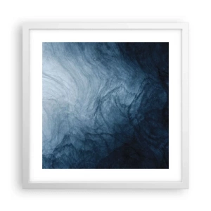 Plakát v bílém rámu - Sáhnout do hlubin - 40x40 cm