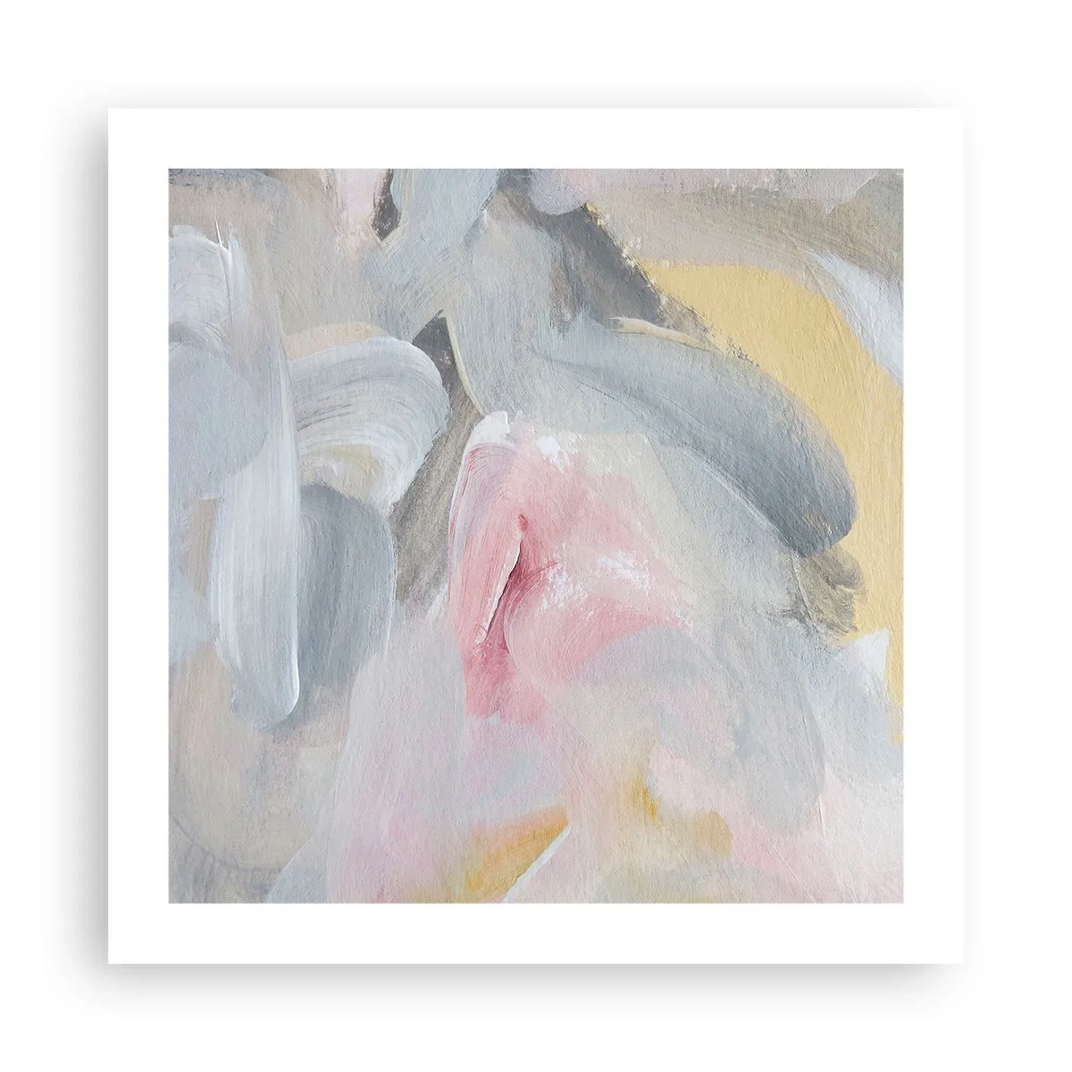 Plakát - V pastelovém světě - 50x50 cm